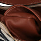 Celine Zebra Print Canvas Ava Shoulder Bag