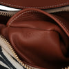Celine Zebra Print Canvas Ava Shoulder Bag