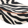 Celine Zebra Print Canvas Ava Shoulder Bag