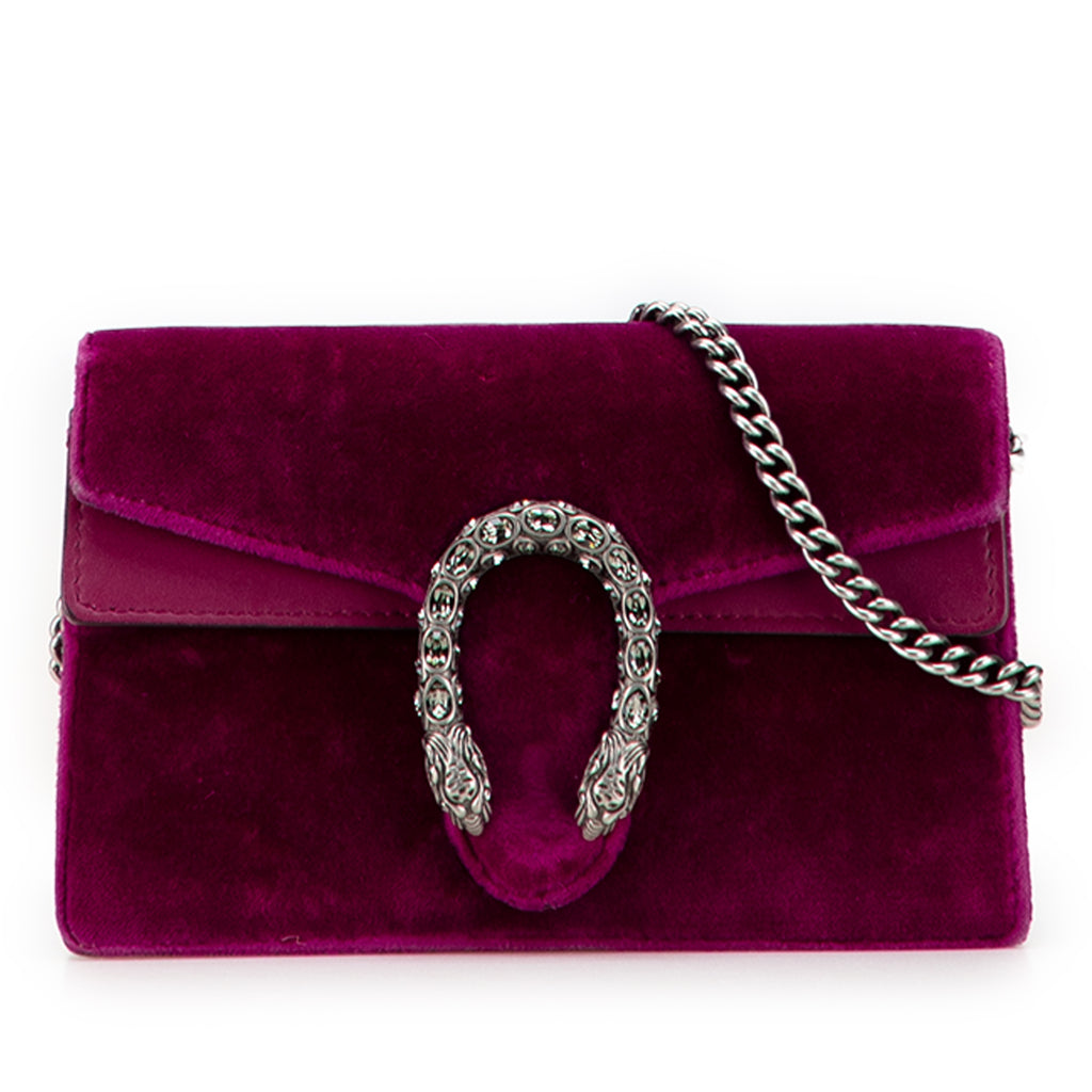Gucci Mini Velvet Dionysus Crossbody
