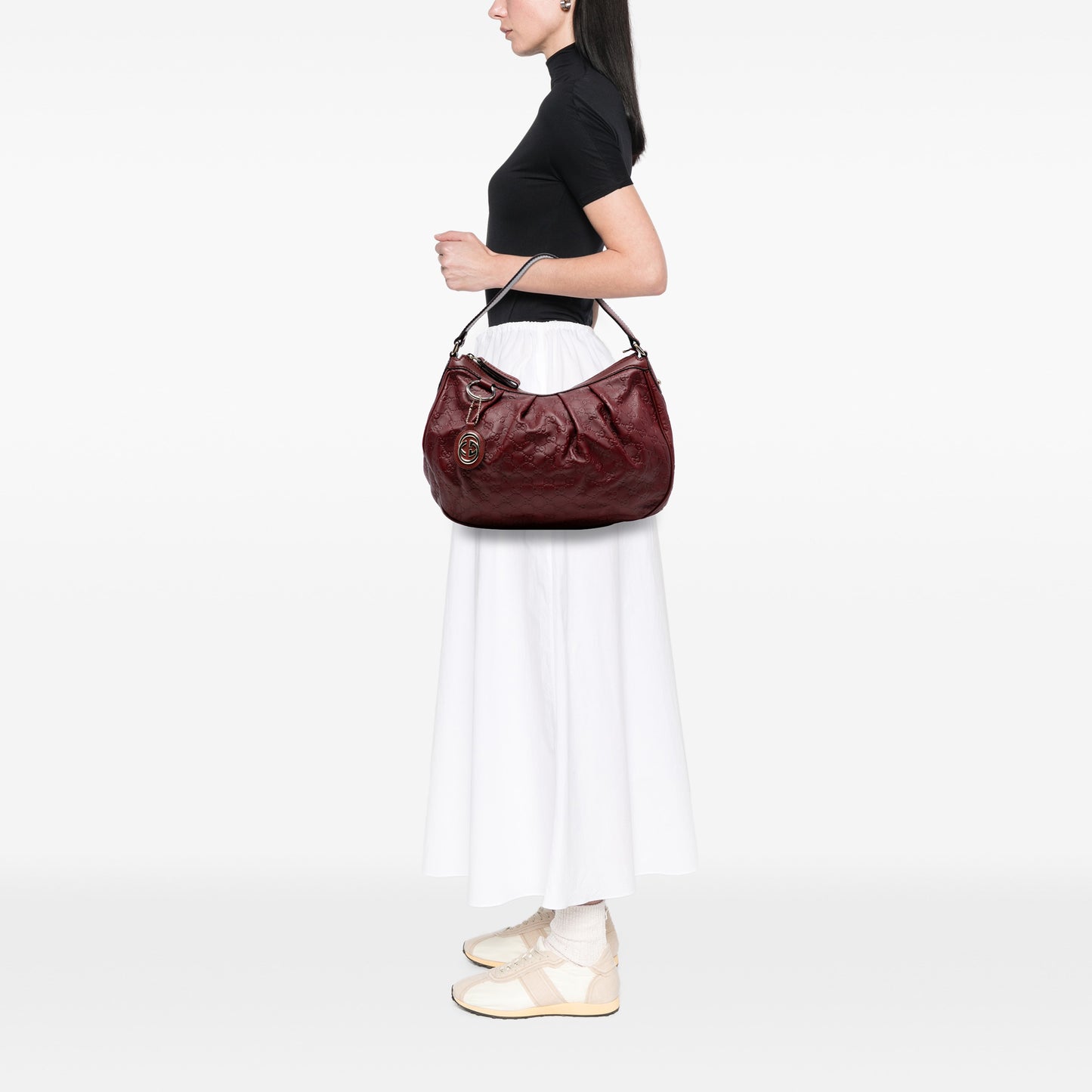 Gucci Guccissima Sukey Shoulder Bag