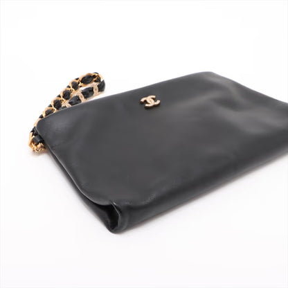 Chanel Coco Mark Lambskin Clutch