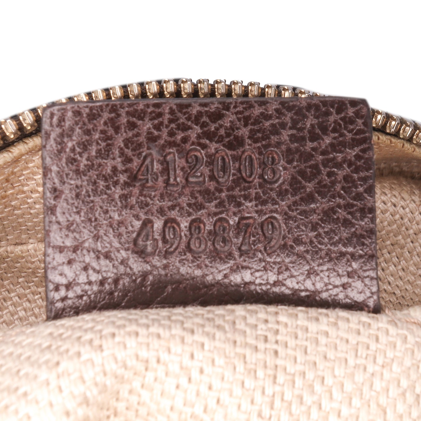 GG Canvas Webby Bee Camera Bag