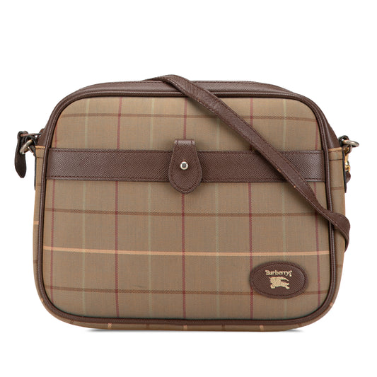 Burberry Vintage Check Canvas Crossbody