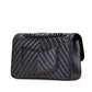 Chanel Medium Classic Chevron Caviar Double Flap