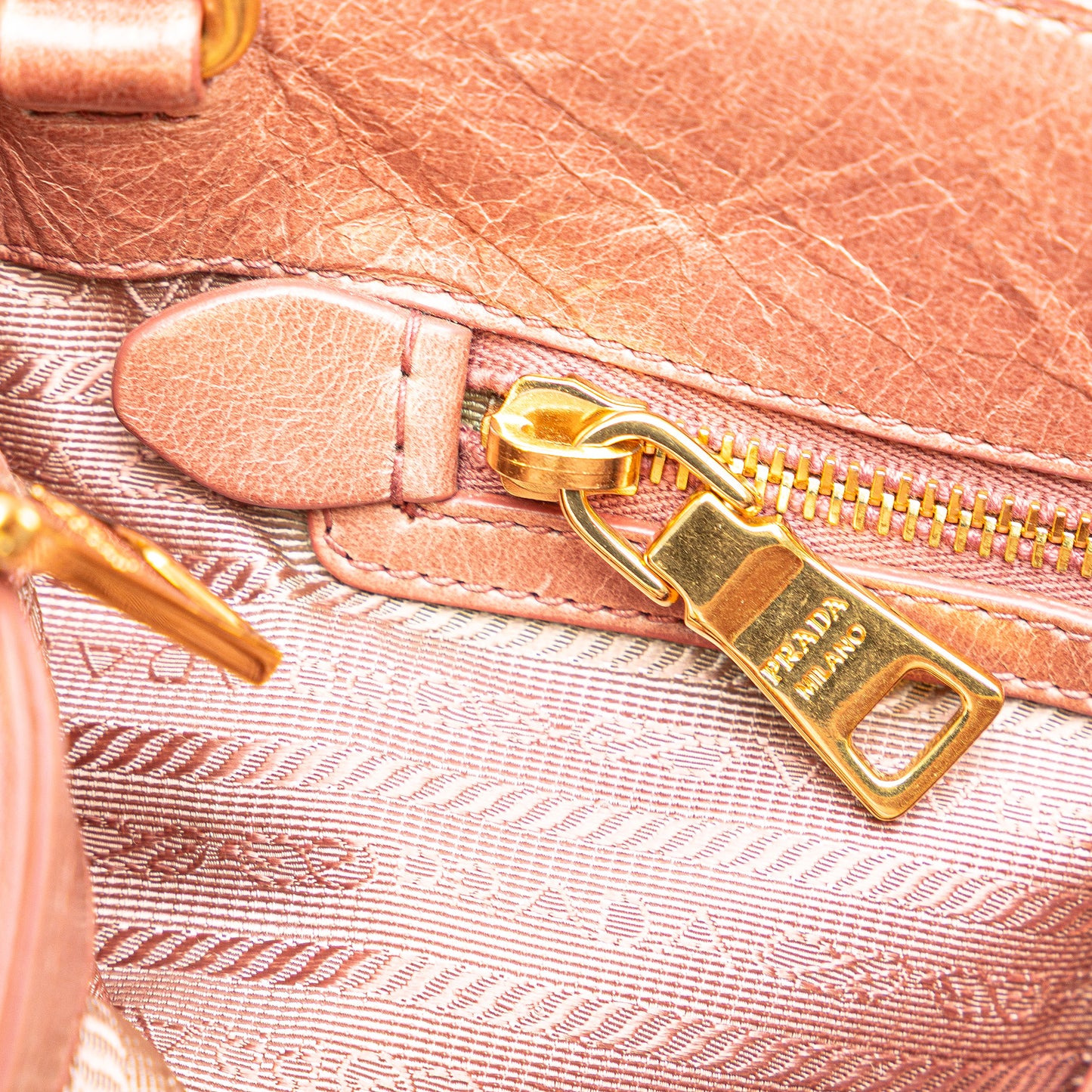 Prada Vitello Shine Satchel