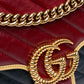 Gucci Medium GG Marmont Bicolor Shoulder Bag