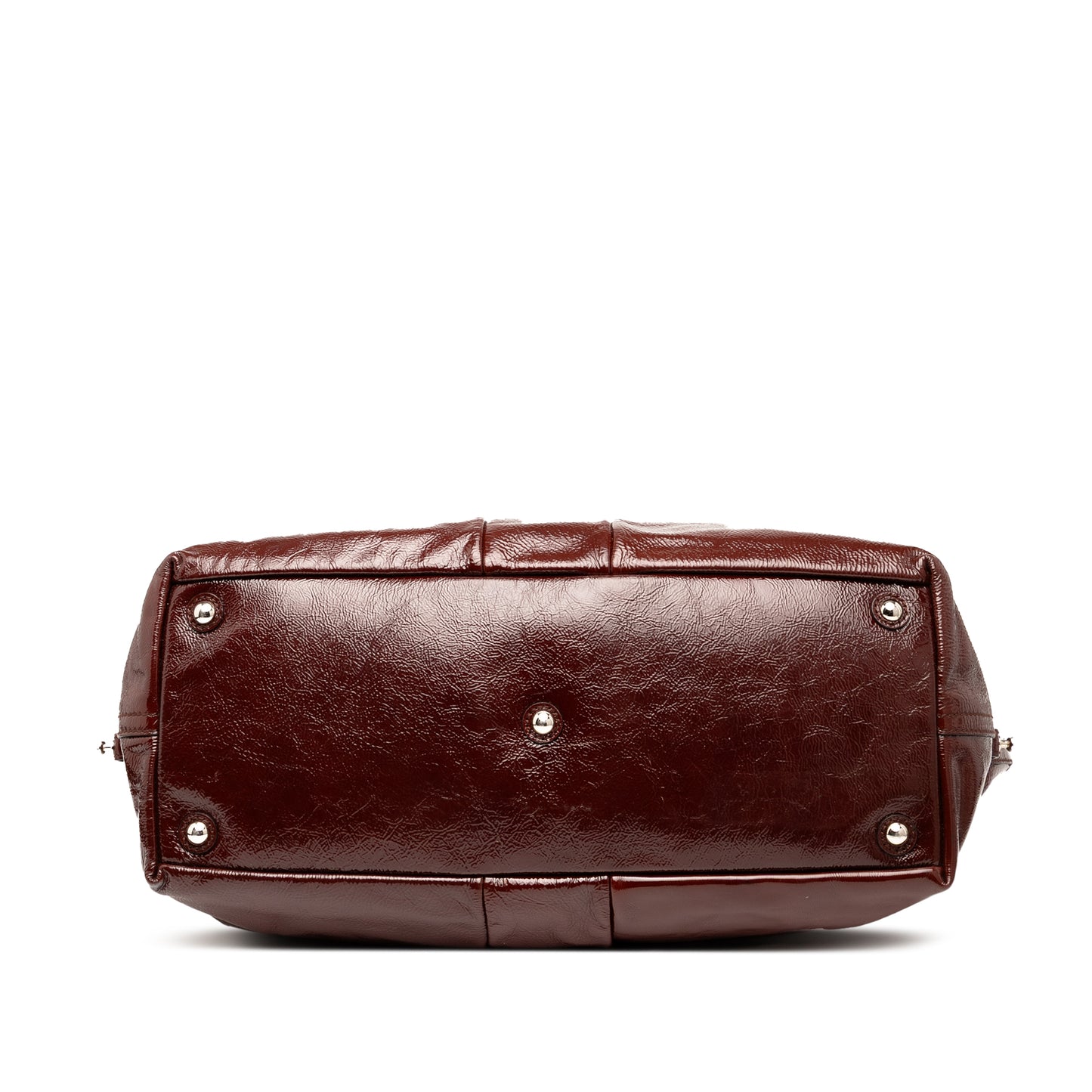 Saint Laurent Medium Textured Patent Easy Y Tote