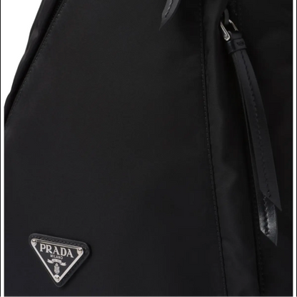 Prada Re-Nylon and leather backpack