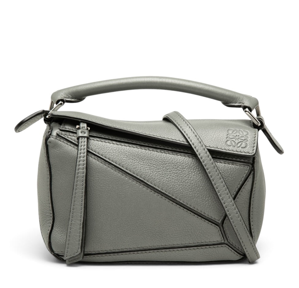 Loewe Mini Calfskin Puzzle Satchel