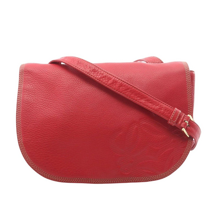 Loewe Leather Anagram Flap Crossbody