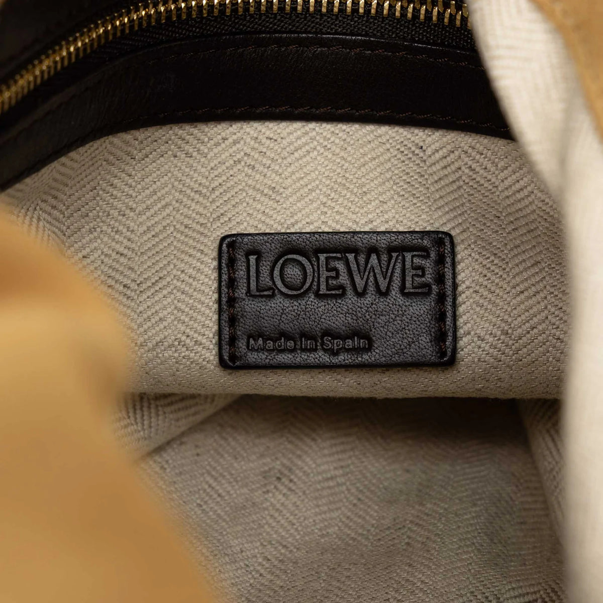 Loewe Suede Flamenco Bag
