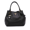 Prada Vitello Daino Open Convertible Tote