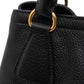Prada Vitello Daino Open Convertible Tote