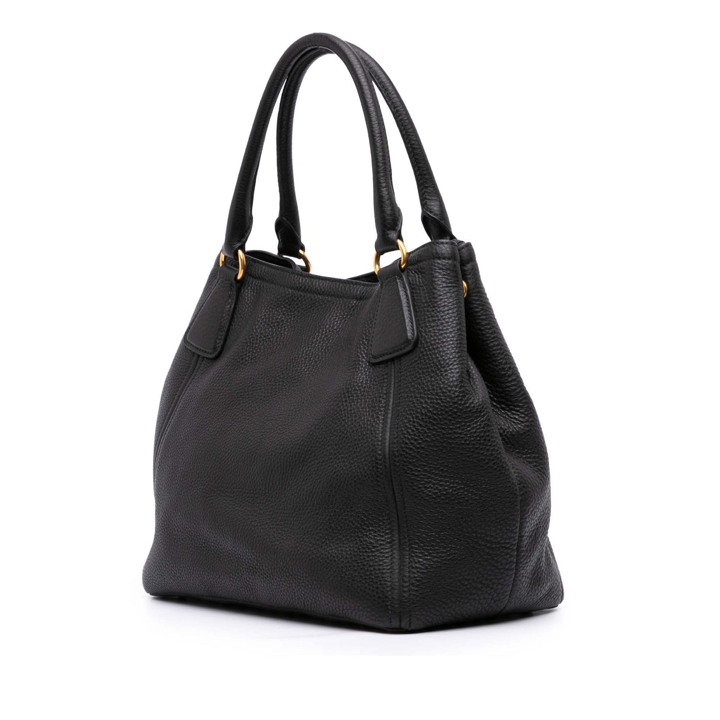 Prada Vitello Daino Open Convertible Tote