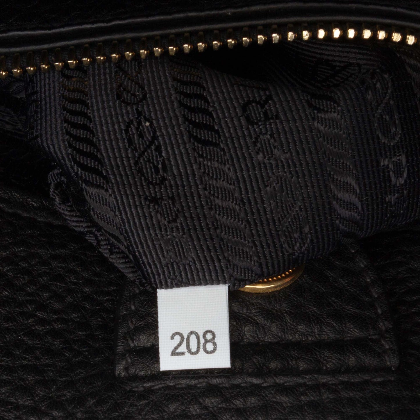 Prada Vitello Daino Open Convertible Tote