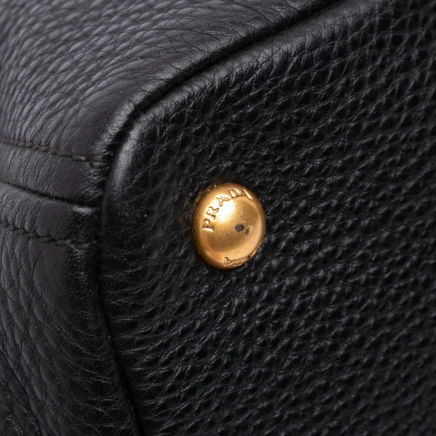 Prada Vitello Daino Open Convertible Tote