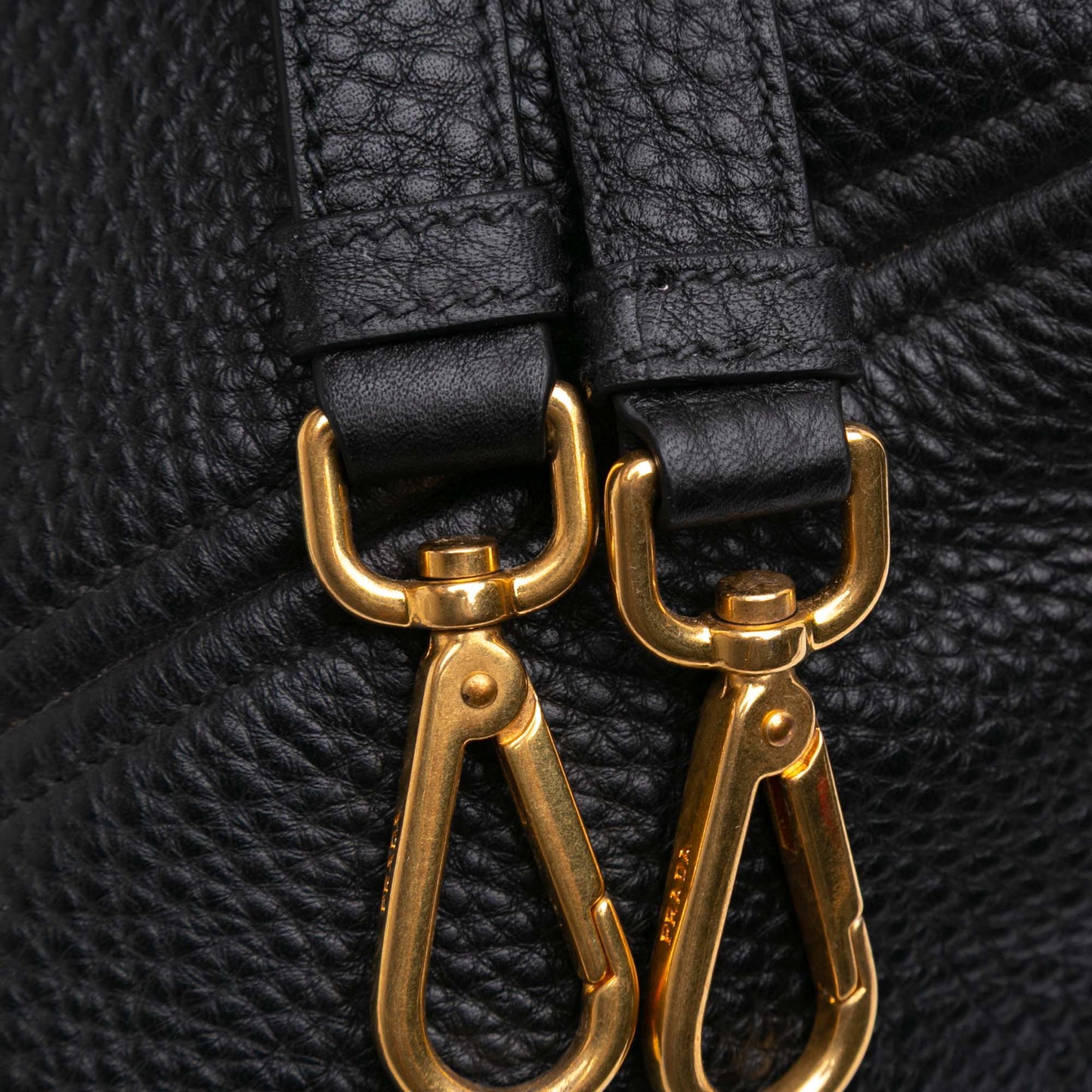 Prada Vitello Daino Open Convertible Tote