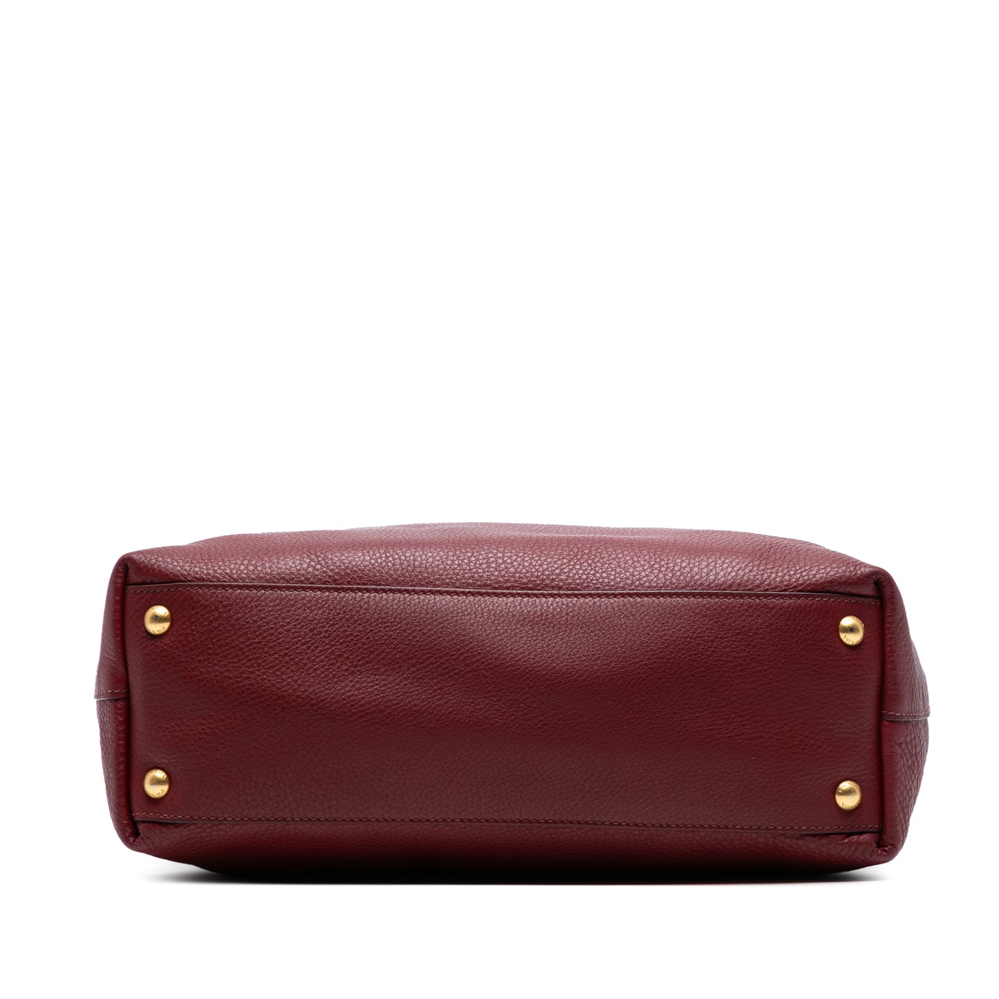 Prada Vitello Daino Open Convertible Tote