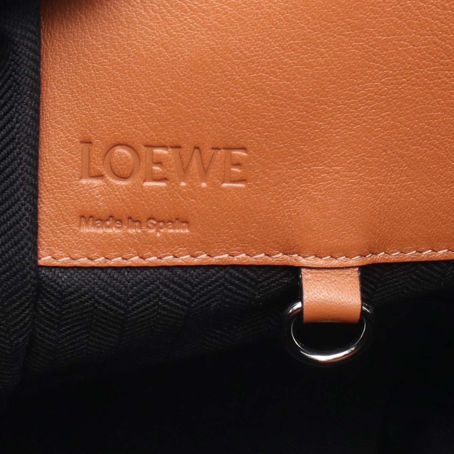 Loewe Small Leather Hammock Bag