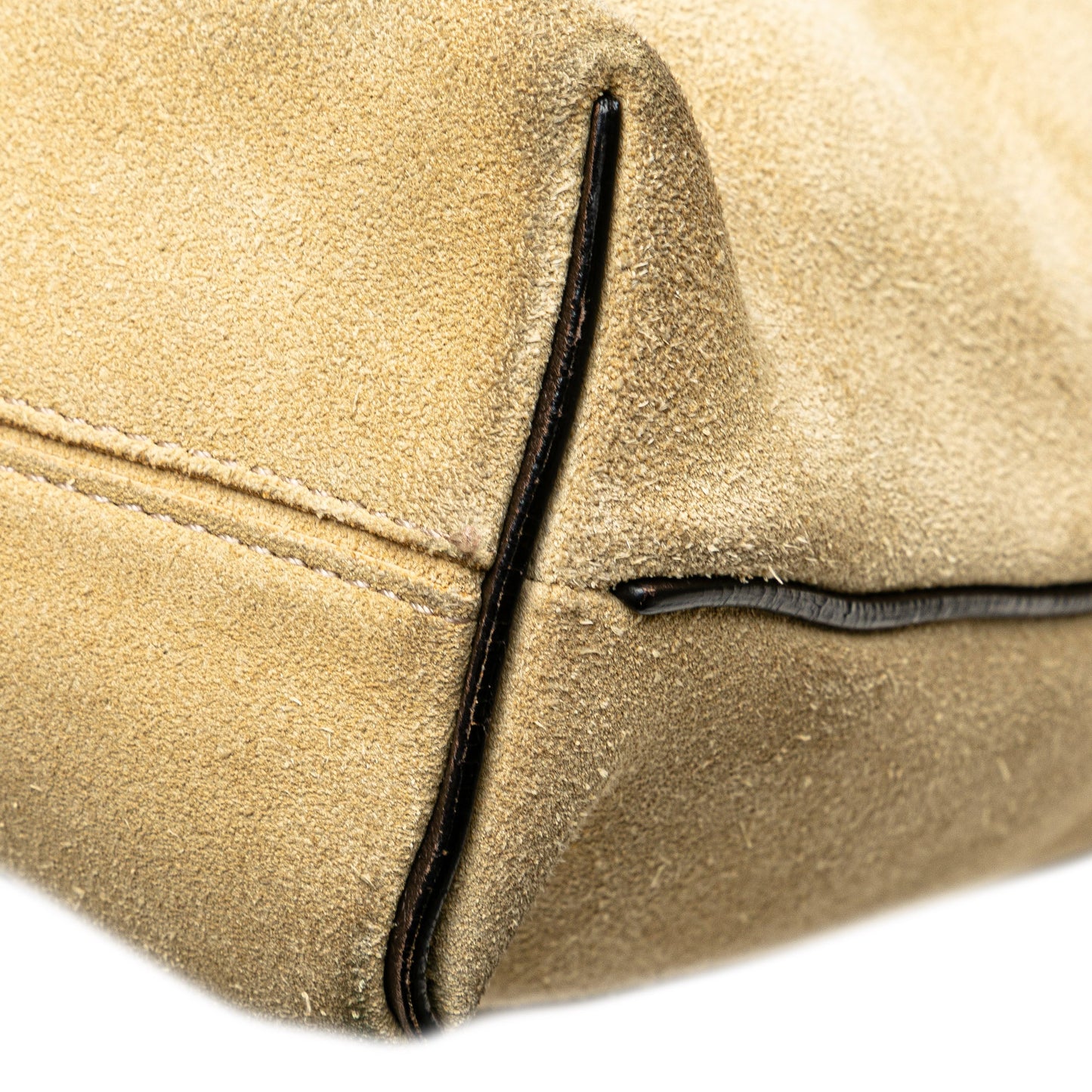 Loewe Small Suede Flamenco Knot Hobo