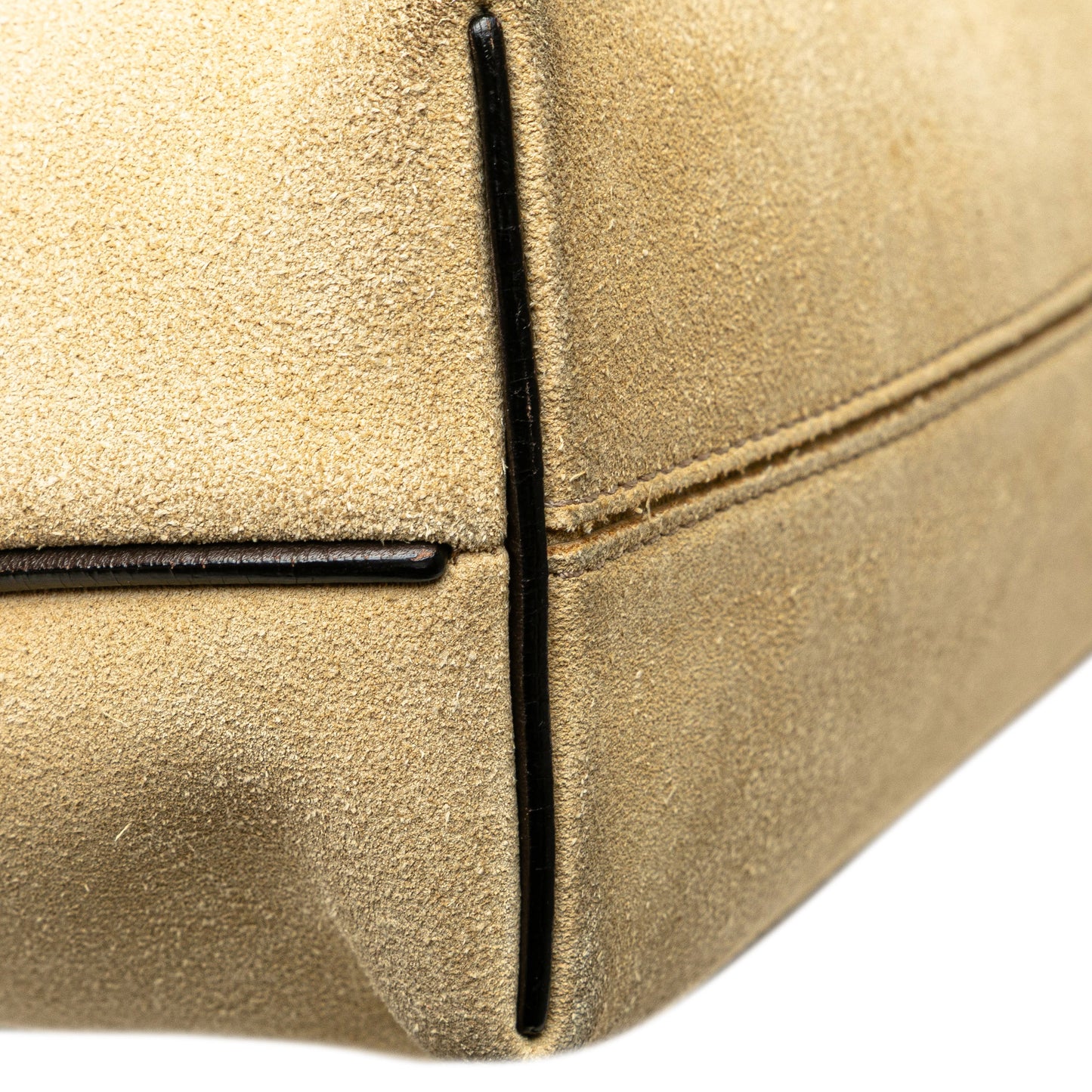 Loewe Small Suede Flamenco Knot Hobo