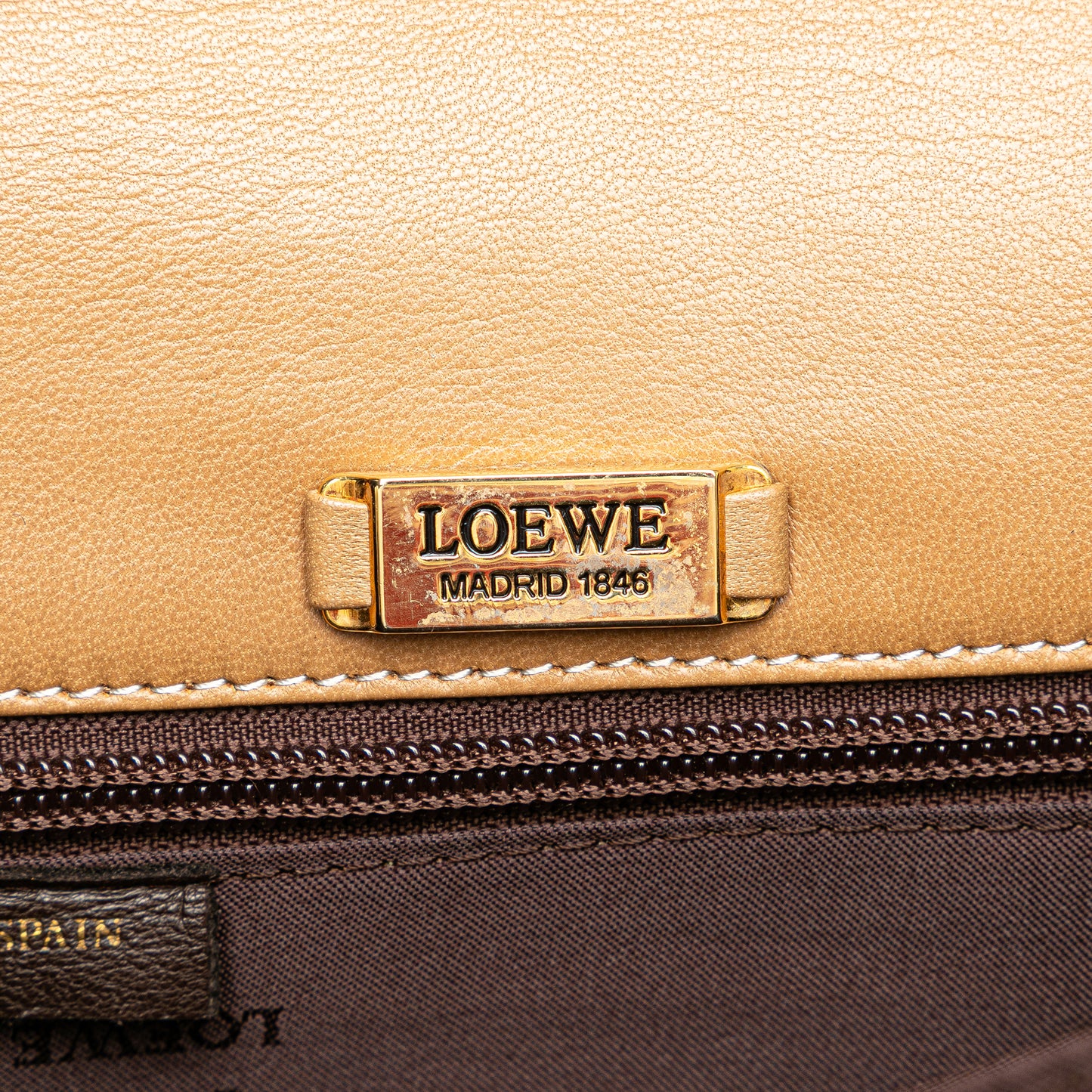 Loewe Anagram Leather Flap Crossbody