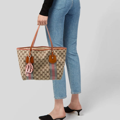 Gucci GG Canvas Web Jolie Tote