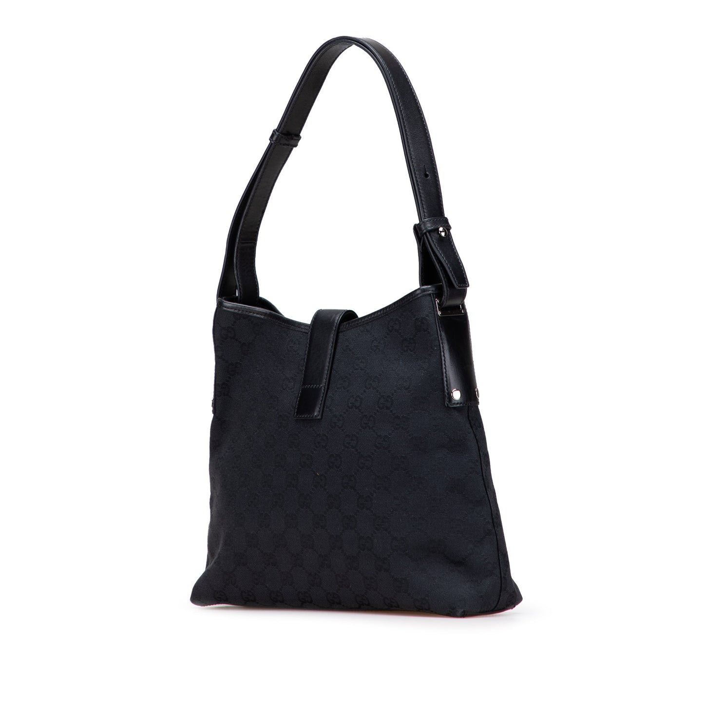 Gucci GG Canvas Piston Shoulder Bag