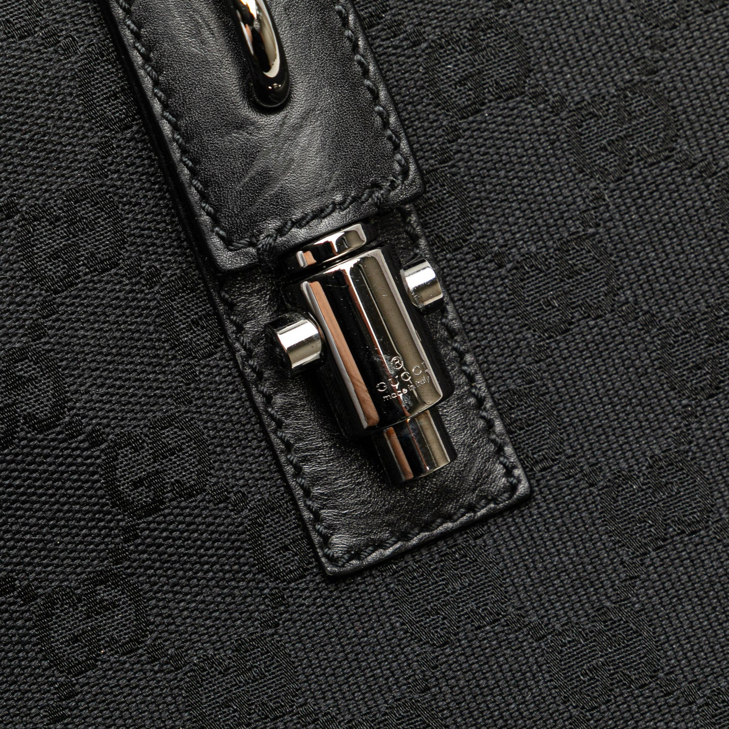 Gucci GG Canvas Piston Shoulder Bag