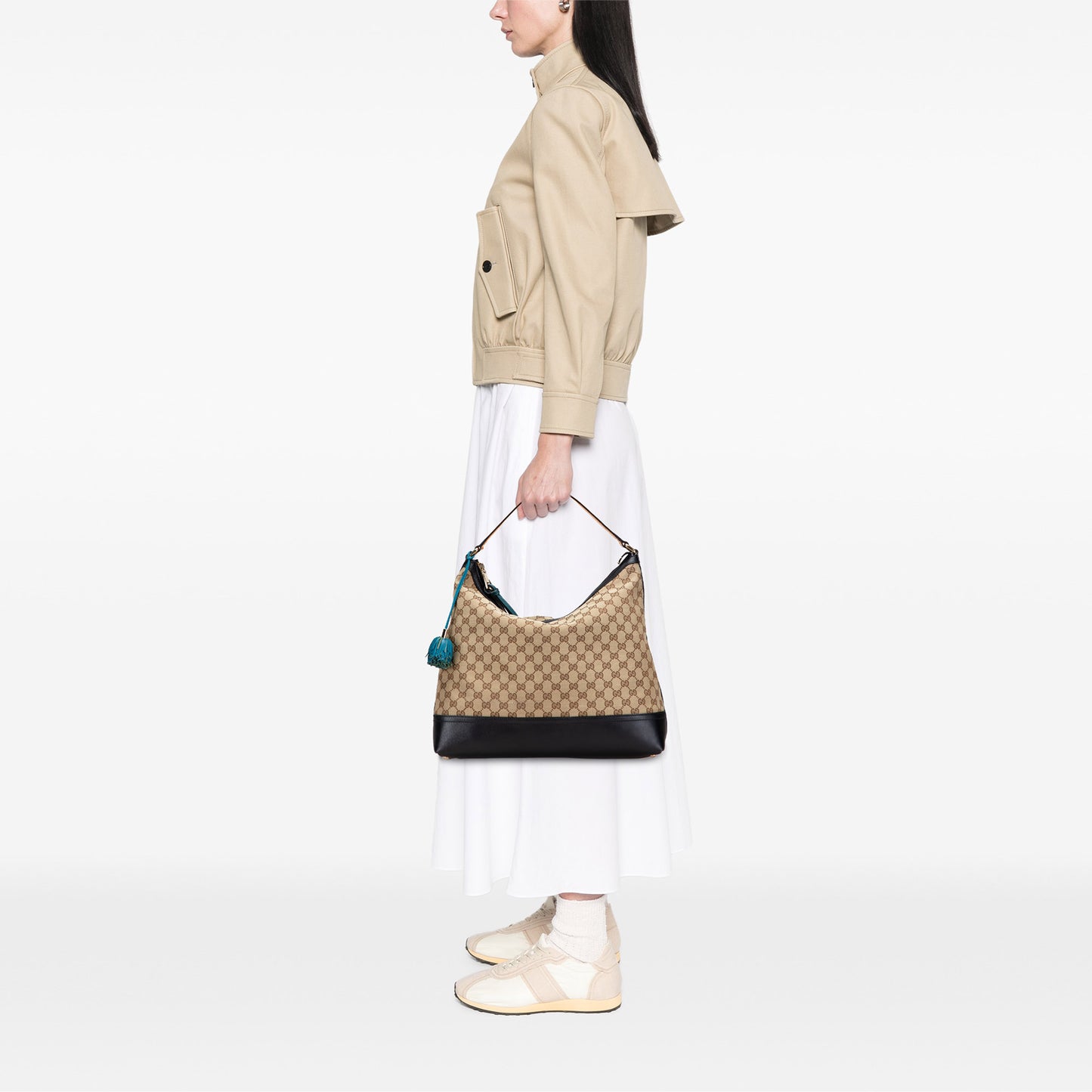 Gucci GG Canvas Cheer Hobo