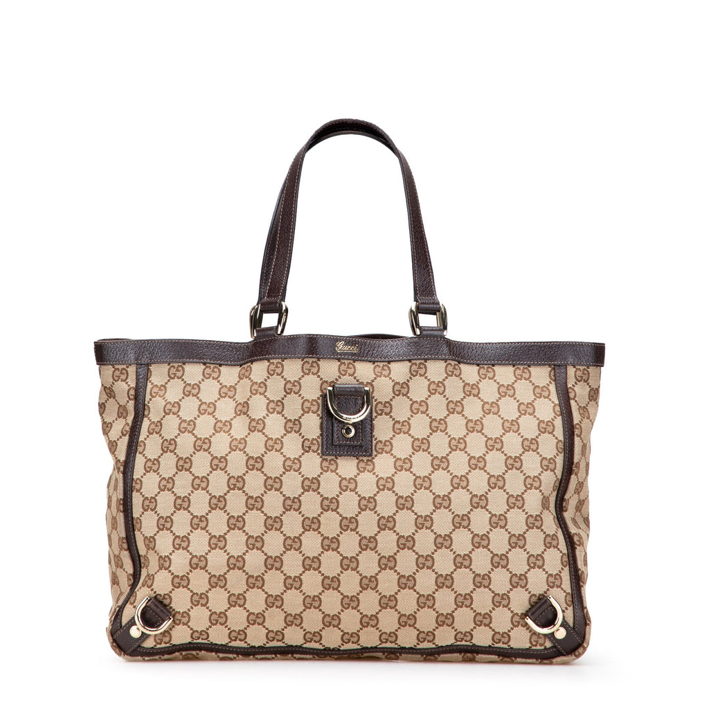 Gucci GG Canvas Abbey D Ring Tote