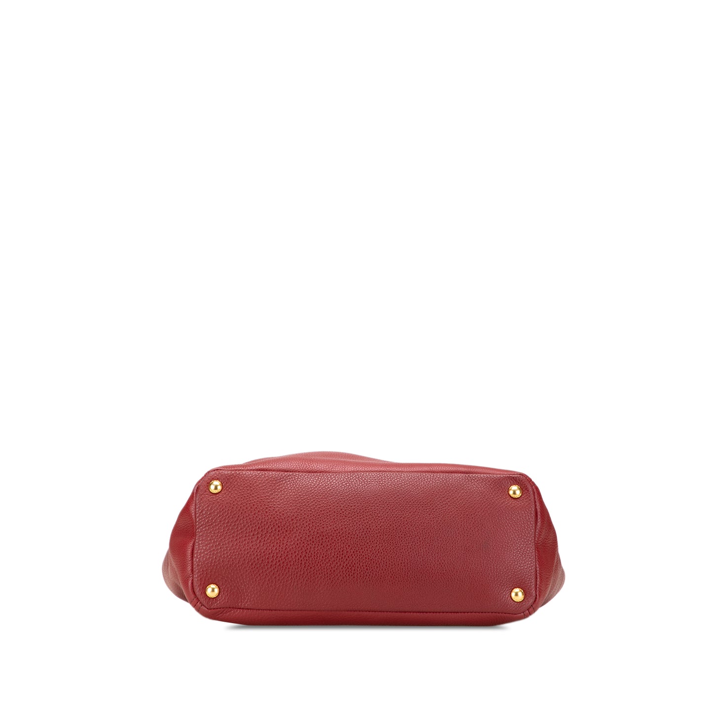 Prada VItello Daino Double Pocket Tote