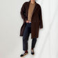 Cashmere and wool coat