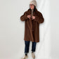 Faux shearling coat