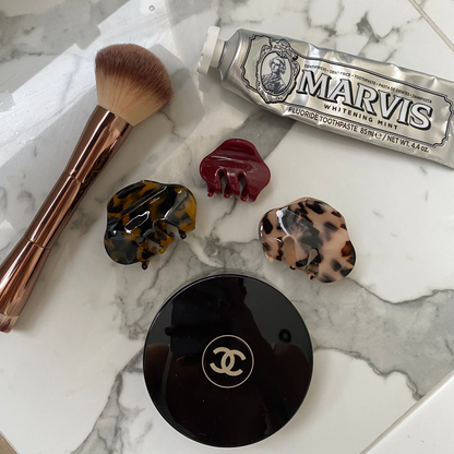 Hair clip S | Tortoise Croissant
