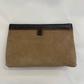 Loewe clutch suede