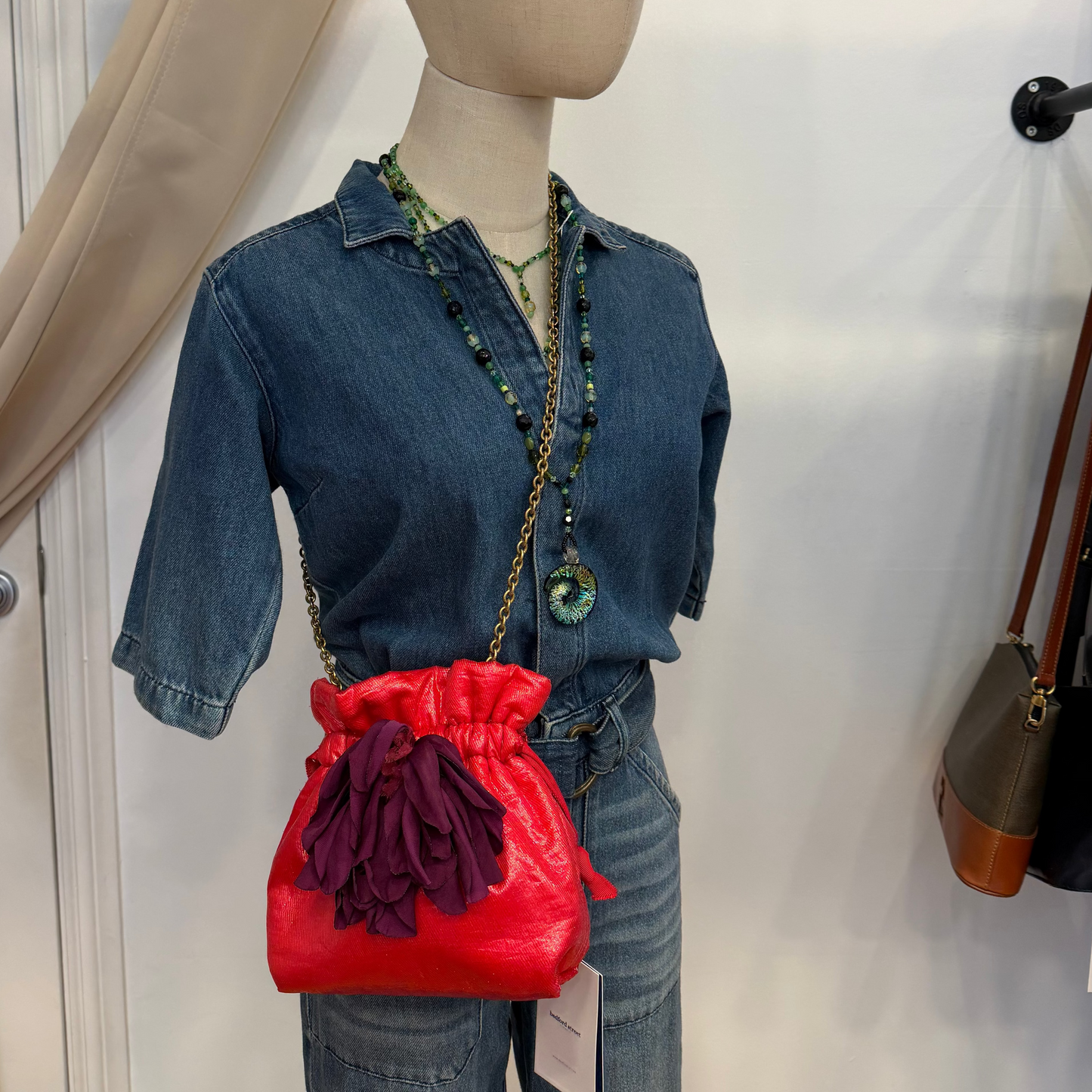 Lanvin Flower Pouch Crossbody