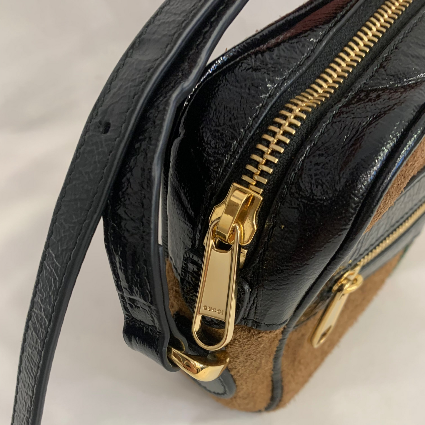 Gucci Mini Suede Ophidia Crossbody