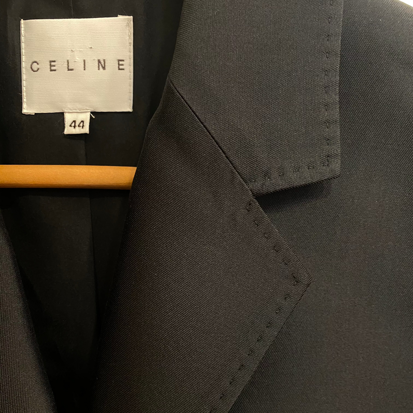 Blazer de seda Celine