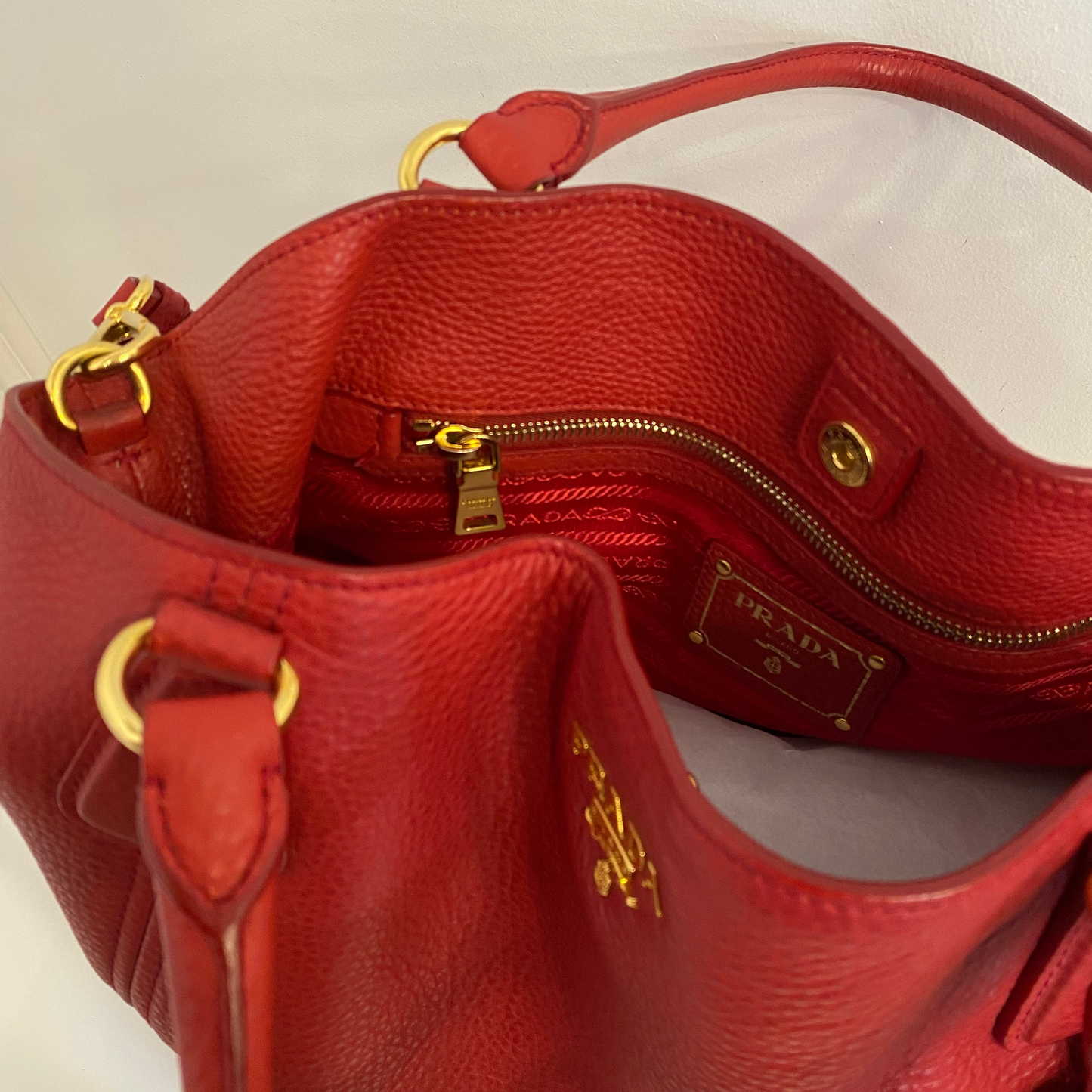 Prada Daino Tote Bag
