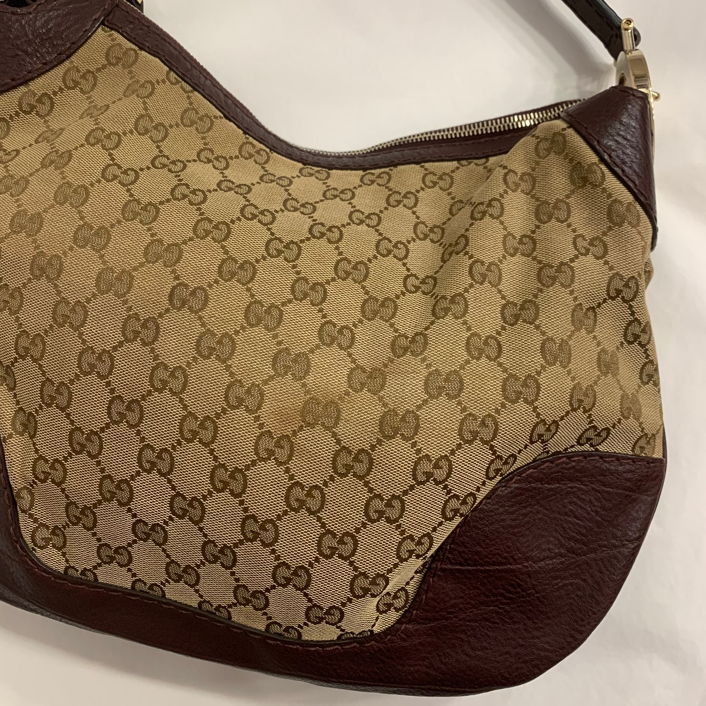 GG Canvas Charlotte Hobo Shoulder Bag