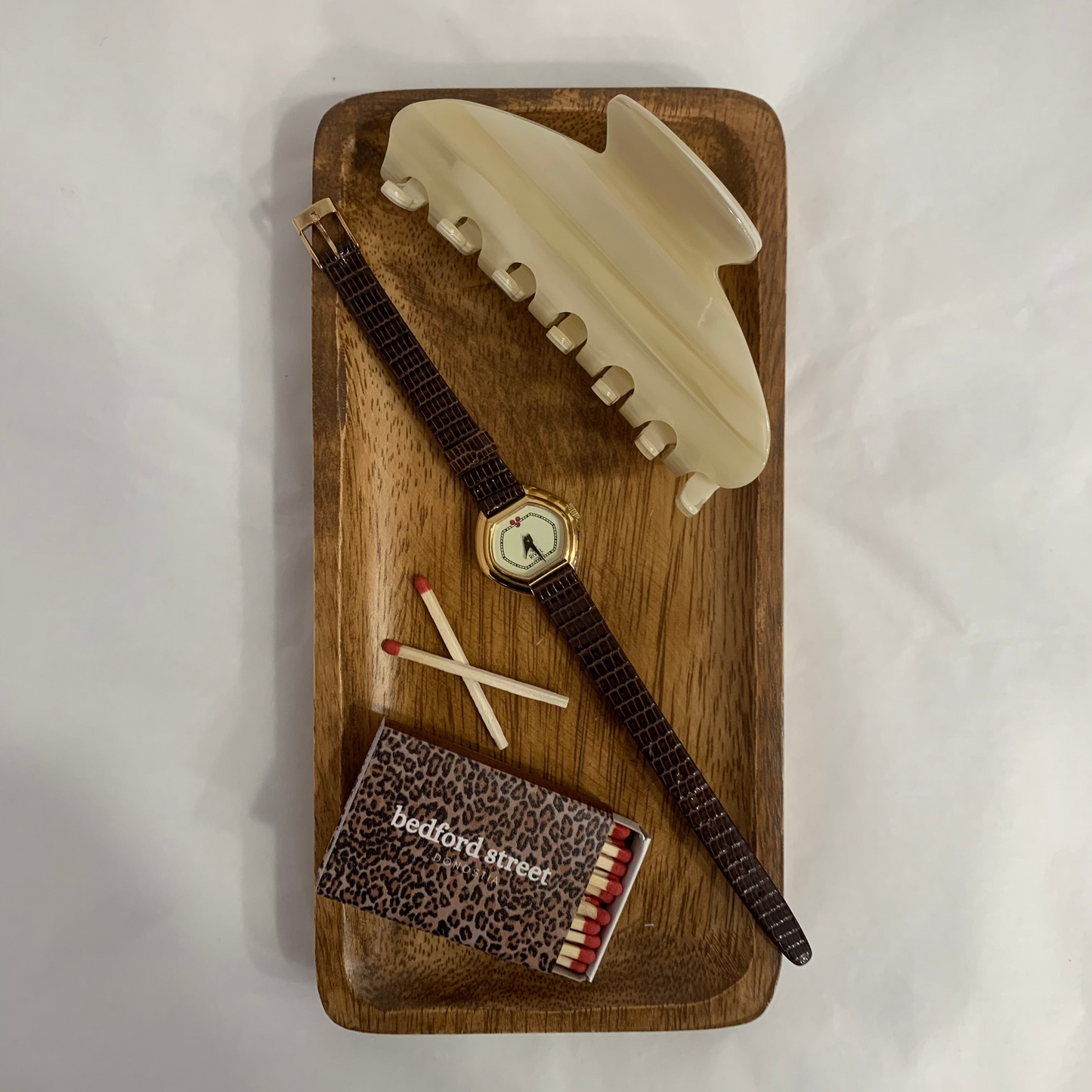 Hair clip L | Marfil