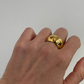 Gold plated ring