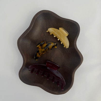 Hair clip M | Merlot