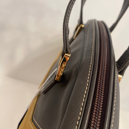 Bolso Boston de ante Loewe