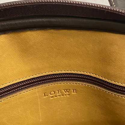 Bolso Boston de ante Loewe