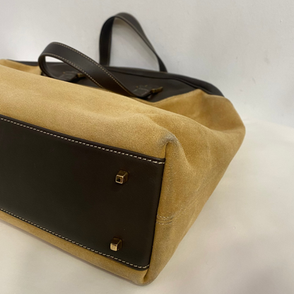 Bolso Boston de ante Loewe