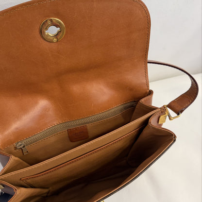 Celine Macadam Coated Canvas Crossbody Bag