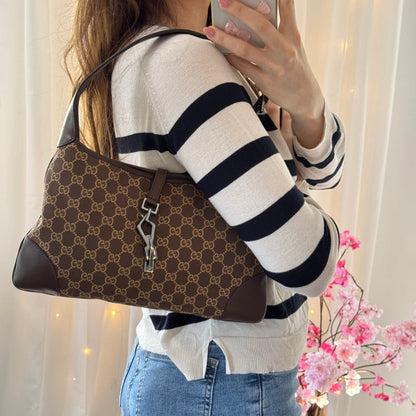 Gucci GG Canvas Jackie Hobo